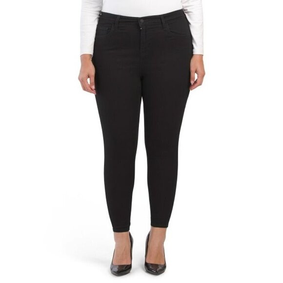 Levi's Womens Black High Rise 720 Super Skinny Jeans Plus Sz 26W New - Picture 1 of 9